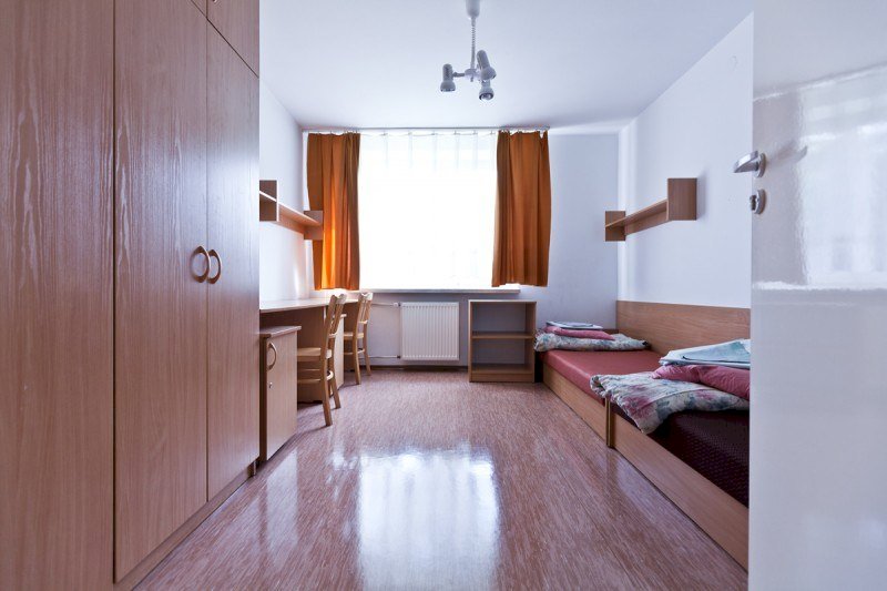 Вид комнаты №1 в общежитии Osiedle Przyjaźń