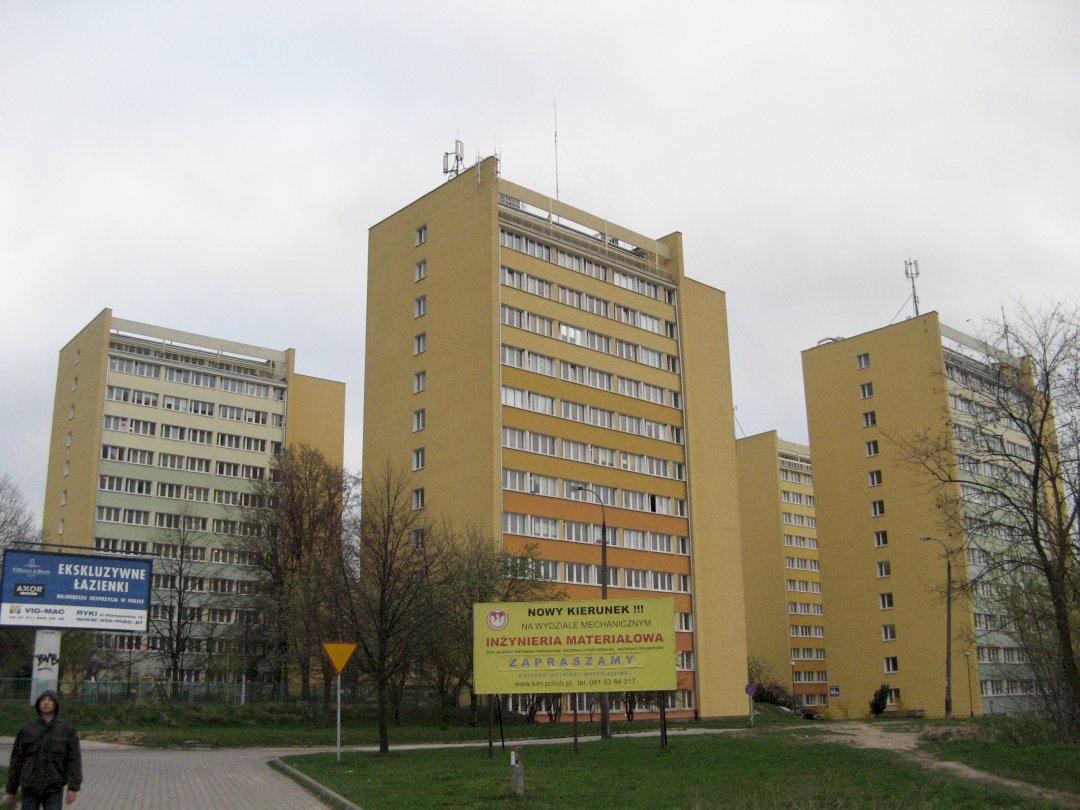 View of accomodation in Lublin University of Technology