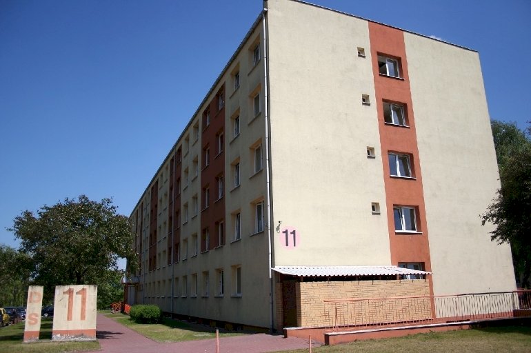 Вид общежития XI в Лодзи (Лодзинский Университет)
