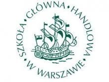 Логотип Варшавской Школы Экономики