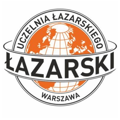 Вид логотипа - Университет Лазарского в Варшаве 