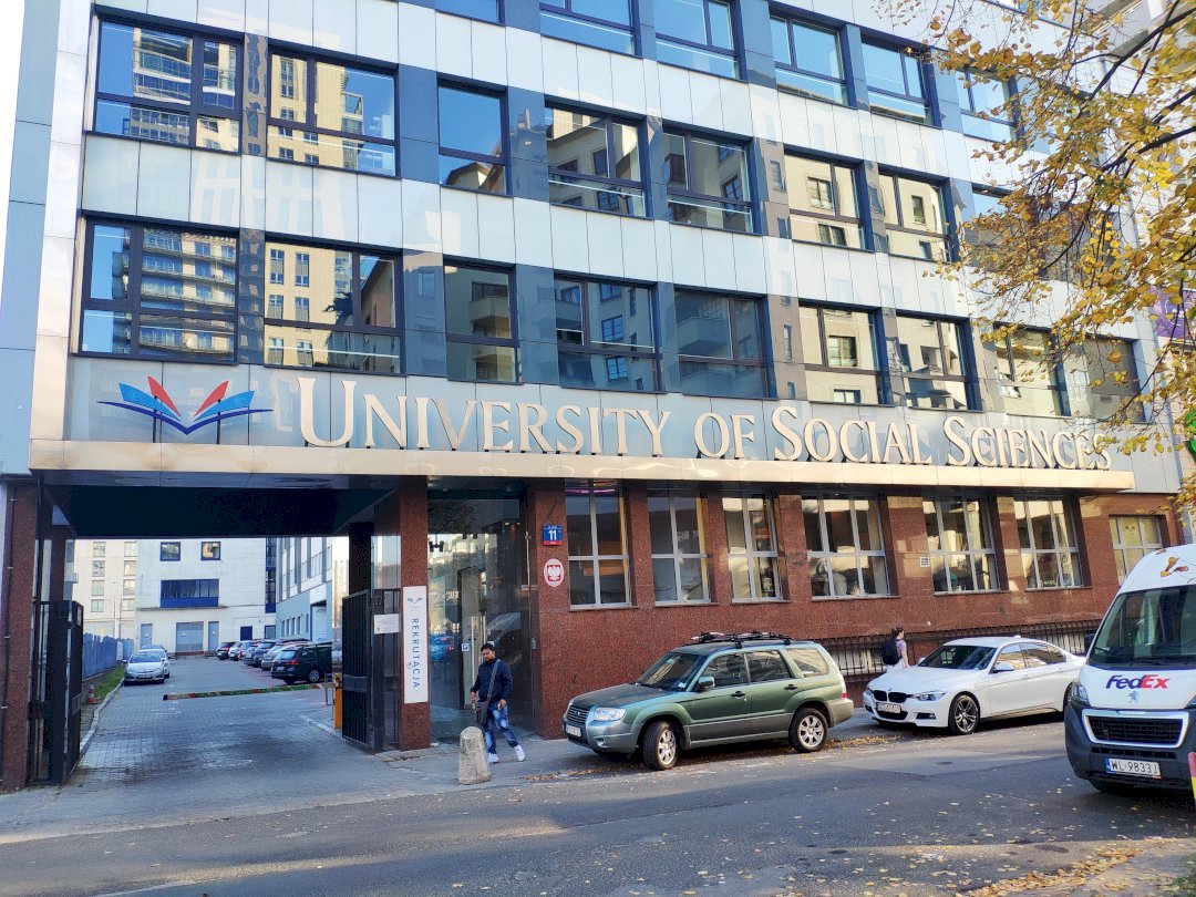 Study - University of Social Sciences Warsaw (main building)