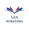 Логотип Суспільної Академії Наук в Варшаві